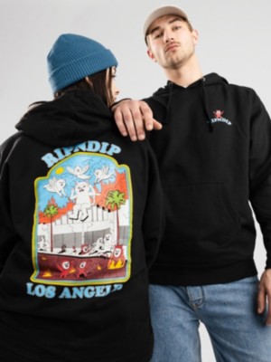 Ripndip bouquet black hot sale neoprene hoodie